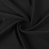 Goth Dark E-girl Sweet Bandage Backless Black Mini Dresses