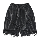 Gothic Fashion Techwear Men’s Shorts