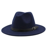 Wool Blend Fedora Jazz Hat – Stylish Outdoor Hat