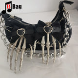 Gothic Shoulder Bag - Moto and Biker Style