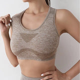 Push-Up Sports Bra - Quick-Dry Fitness Vest Top