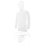 Mesh Short Sleeve Undershirt Top - Alt Style Clothing