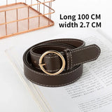 PU Leather Pin Buckle Belt – Versatile Style for Everyday Wear