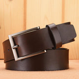 Leather Belt High Quality Pin Buckle - Alt Style Clothing