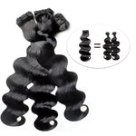 20-Inch Brazilian Body Wave Remy Hair Weave Bundles - 100% Human Hair Extensions