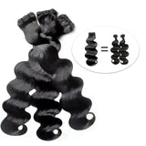 20-Inch Brazilian Body Wave Remy Hair Weave Bundles - 100% Human Hair Extensions