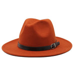 Wool Blend Fedora Jazz Hat – Stylish Outdoor Hat