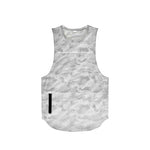 Camouflage Sport Tank Top - Lightweight Gym Running Vest