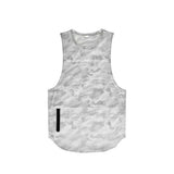 Camouflage Sport Tank Top - Lightweight Gym Running Vest