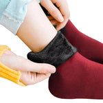 Velvet Winter Thermal Socks – Luxuriously Warm and Thick for Cold Weather