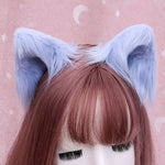 Cat Ears Anime Cosplay Headband - Cute Polyester Hair Accessory