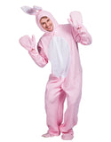 Pink Rabbit Cosplay Costume Set - Jumpsuit & Bunny Ears