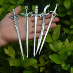 Witch Stick - Gothic Pagan Hair Jewelry for Occult Fairy Headwear