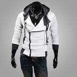 Cardigan Hoodie Men Fashion Sportswear Long Sleeve Slim Tracksuit Jacket - Alt Style Clothing