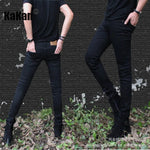 Cool Gothic Super Skinny Slim Fit Jeans - High Street Punk Style