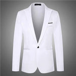 Slim Fit Casual Western Blazer - Double Breasted Smart Casual Jacket