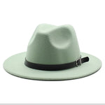 Wool Blend Fedora Jazz Hat – Stylish Outdoor Hat