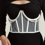 Underbust Decorative Corset Shaper Strap Slimming Waist Belt