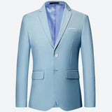 Slim Fit Casual Western Blazer - Double Breasted Smart Casual Jacket