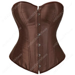 Overbust Leather Corset Bustier Top Perfect for Nightclub