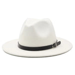 Wool Blend Fedora Jazz Hat – Stylish Outdoor Hat