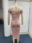 Evening Midi Bodycon Elegant Dress