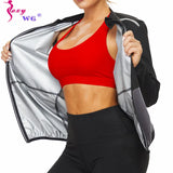 Sauna Jacket - Long Sleeve Sweat-Enhancing Weight Loss Top