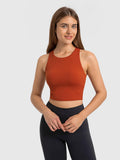 Crop Tank Top High Neck - Alt Style Clothing