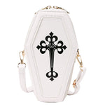 Gothic Coffin Shape Messenger Bag