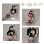 PU Leather Bunny Cosplay Costume - Alt Style Clothing