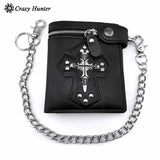 Hoylidu Dark Gothic Punk Long Wallet