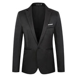 Slim Fit Casual Western Blazer - Double Breasted Smart Casual Jacket