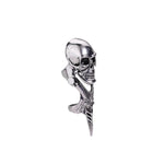Add a Touch of Gothic Edge to Your Style with Our Skull Gothic Claw Ring Rock Knuckle Punk Ladies Jewelry