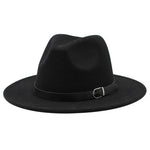 Wool Blend Fedora Jazz Hat – Stylish Outdoor Hat