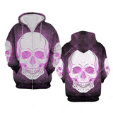 Skull 3D Print Men's Hoodie