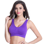 Padded Yoga Sports Bra - Quick-Dry, Wire-Free Crop Top