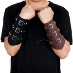 Leather Armor Arm Viking Bangles Knight Gauntlet Wristband