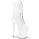 8 Inch High Heel Platform Ankle Boots - Alt Style Clothing