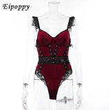 Dark Romantic Gothic Vintage Velour Bodysuit