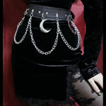 versatile belt chain metal Punk Gothic style - Alt Style Clothing