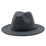 Wool Blend Fedora Jazz Hat – Stylish Outdoor Hat