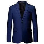 Slim Fit Casual Western Blazer - Double Breasted Smart Casual Jacket