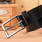 Leather Belt High Quality Pin Buckle - Alt Style Clothing