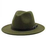 Wool Blend Fedora Jazz Hat – Stylish Outdoor Hat