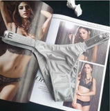 High Waist Thong Bandage Panties - Alt Style Clothing