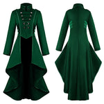 Medieval Victorian Gothic Tailcoat - Steampunk Trench Coat Tuxedo