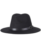 Wool Blend Fedora Jazz Hat – Stylish Outdoor Hat