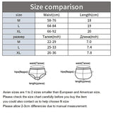 4PCS/Set Women Sexy Thong Panties Pack - Solid Colors with Bow Detail