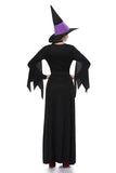 Enchanting Witch Vampire Purple Carnival Costume Set