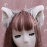 Cat Ears Anime Cosplay Headband - Cute Polyester Hair Accessory